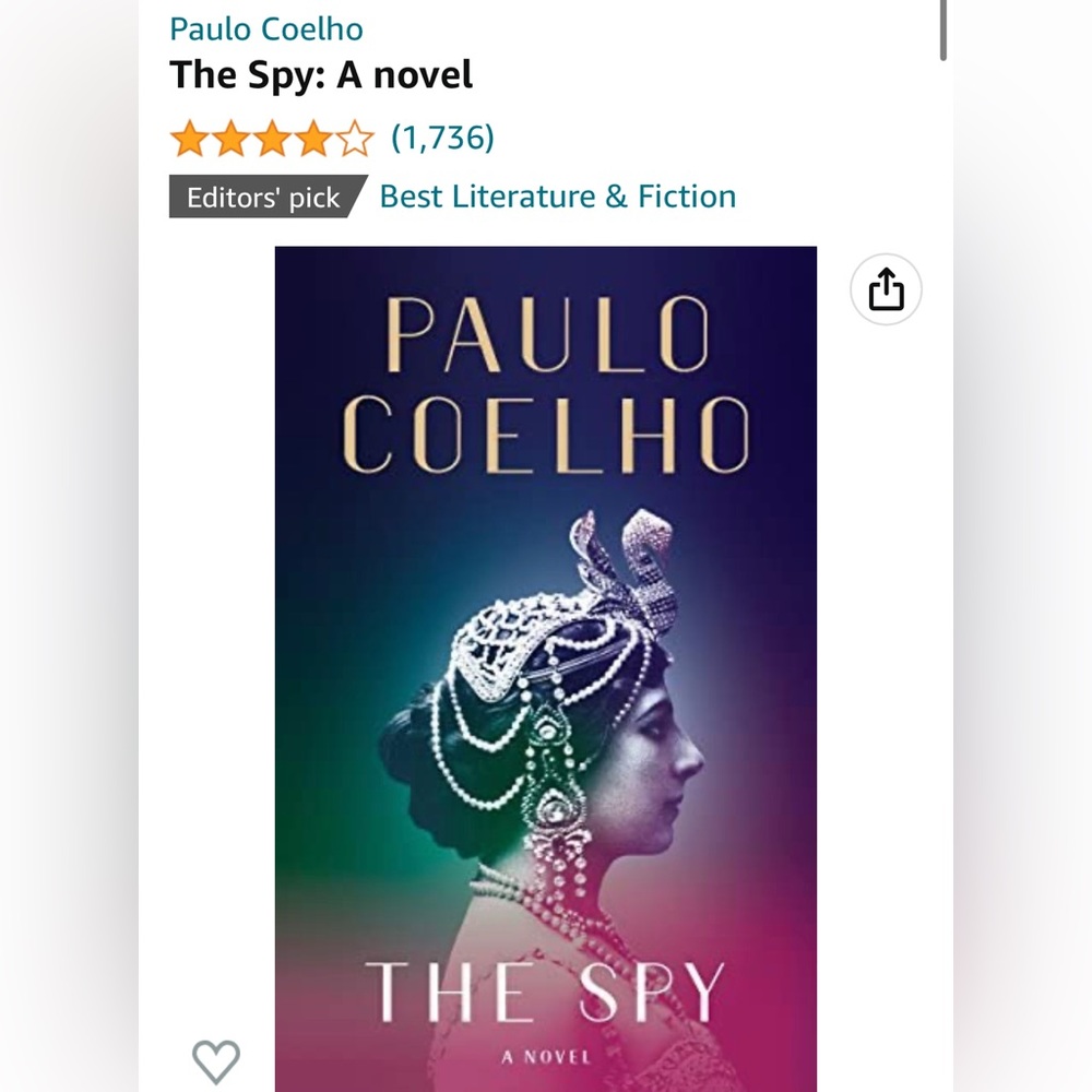 The spy by Paulo Coelho
